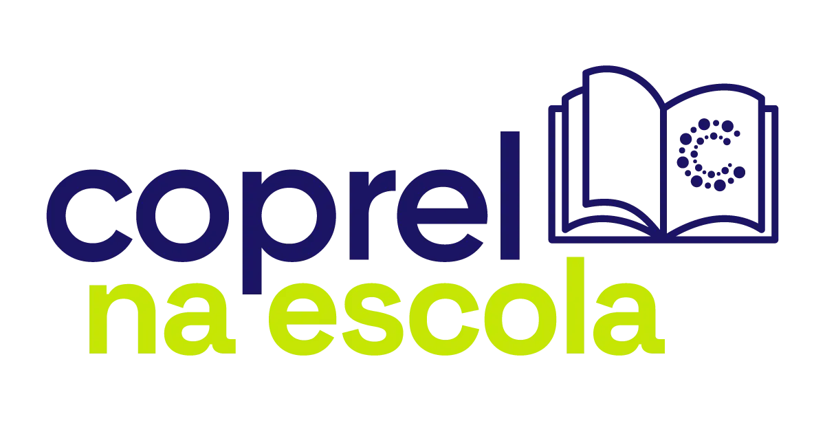 Logo coprel na escola