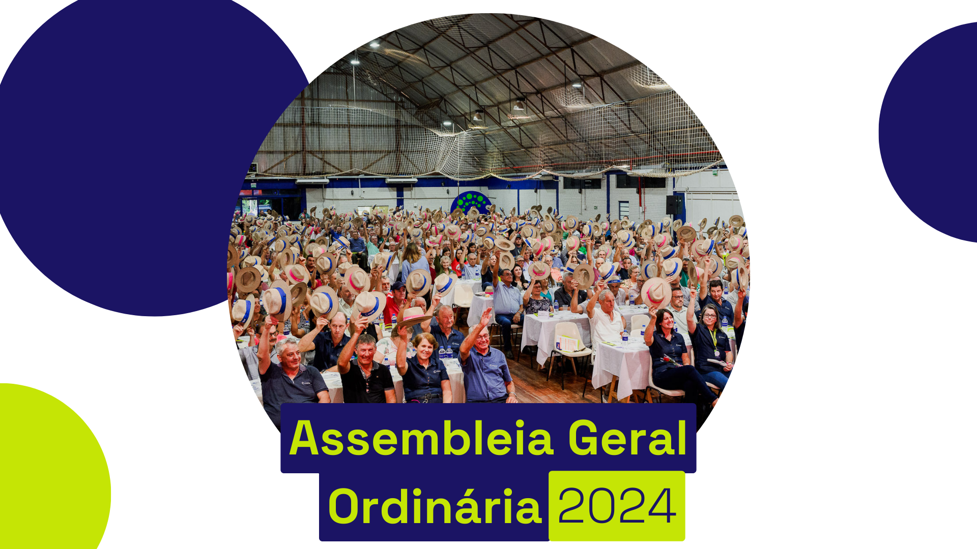 Assembleia Geral Ordinária da Coprel foi realizada com a participação de 959 cooperantes