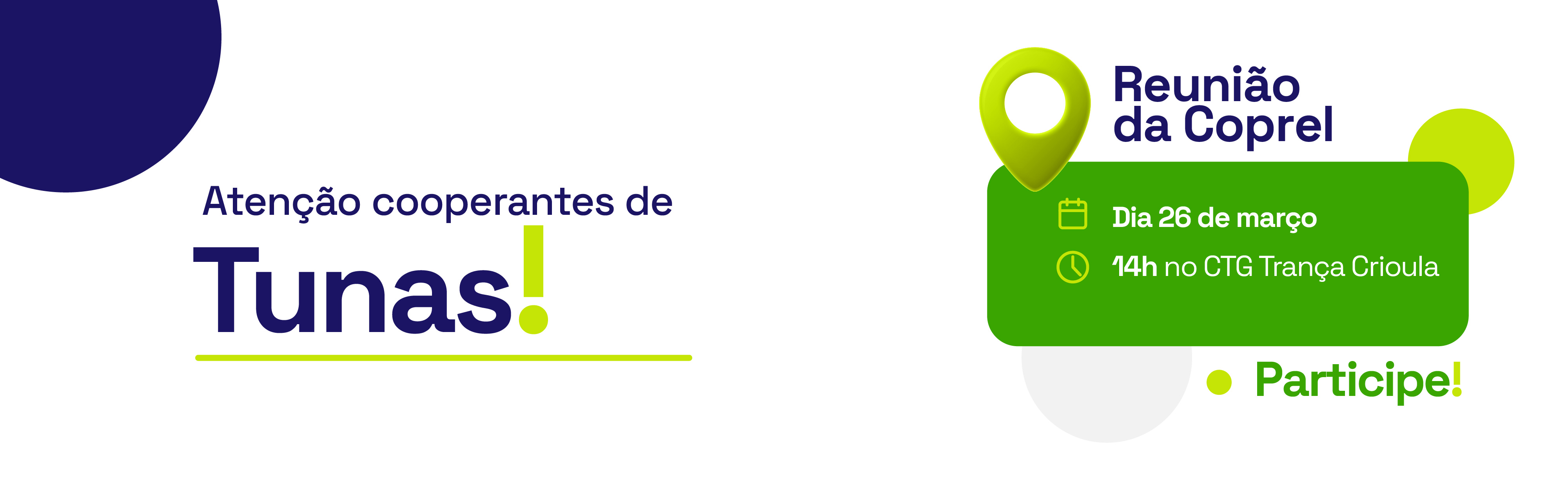 Reunião TUNAS