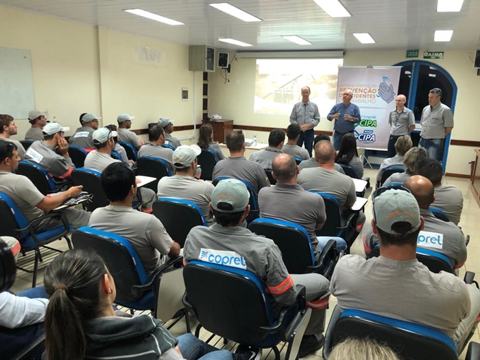 noticia Coprel, Triway e Amisa promovem Semana Interna de Prevenção de Acidentes de Trabalho