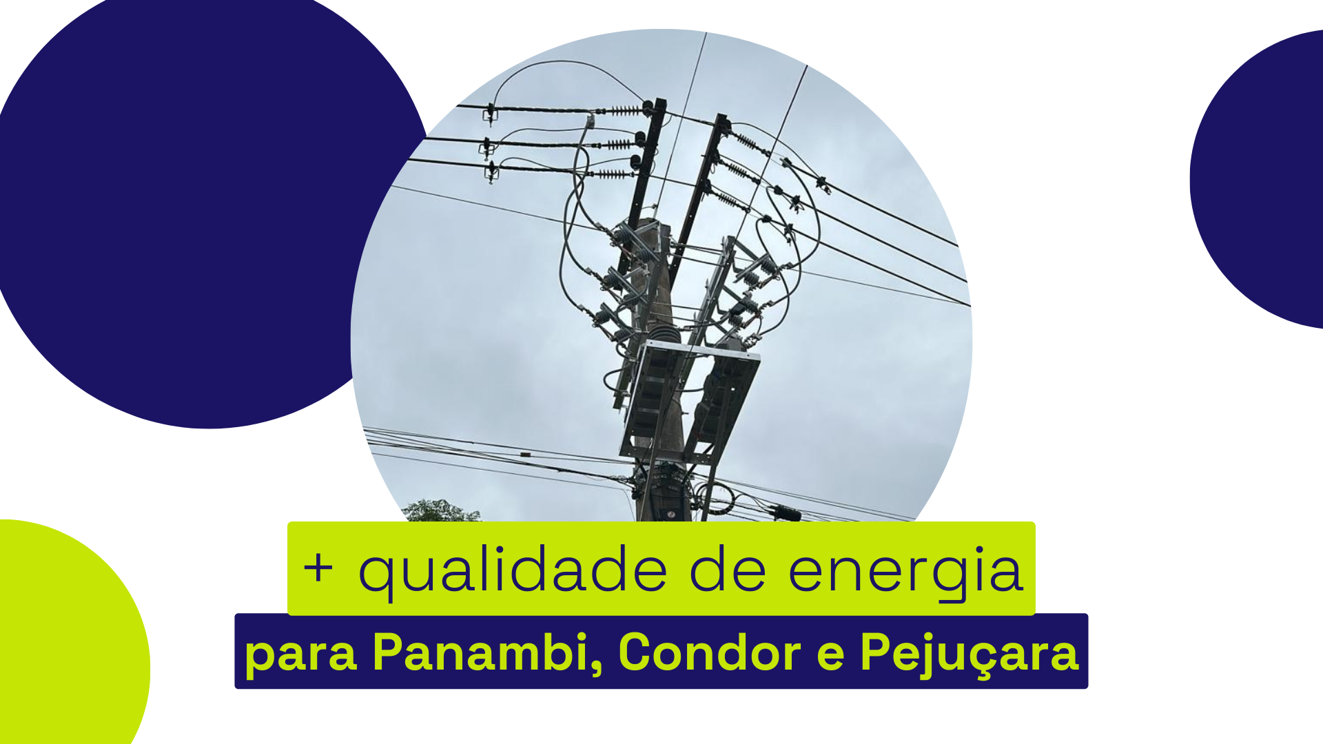 Coprel investe em nova fonte de suprimento de energia na região de Panambi 