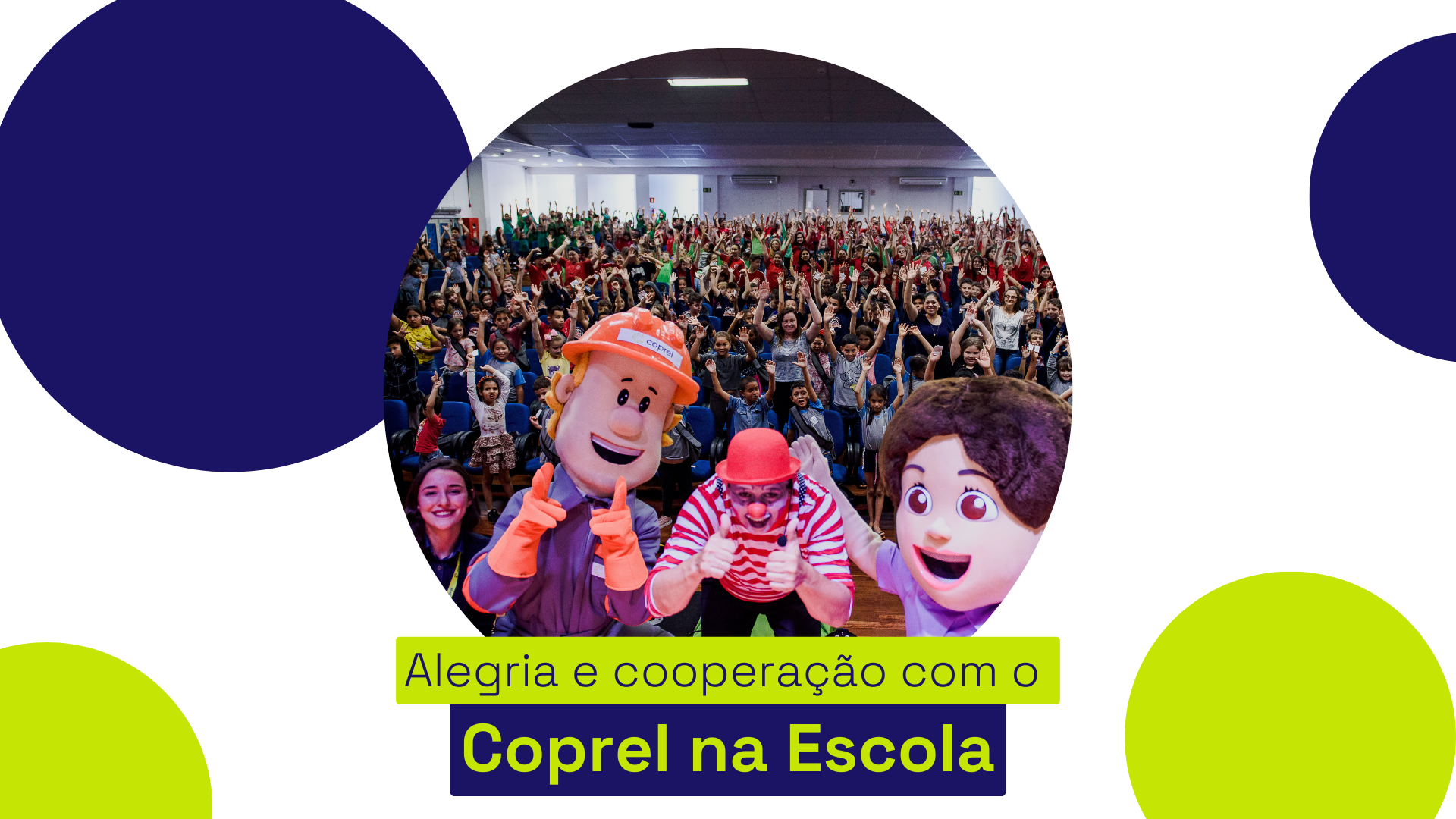 Coprel na Escola em 2023 contou com a participação de mais de 3.200 alunos e professores 