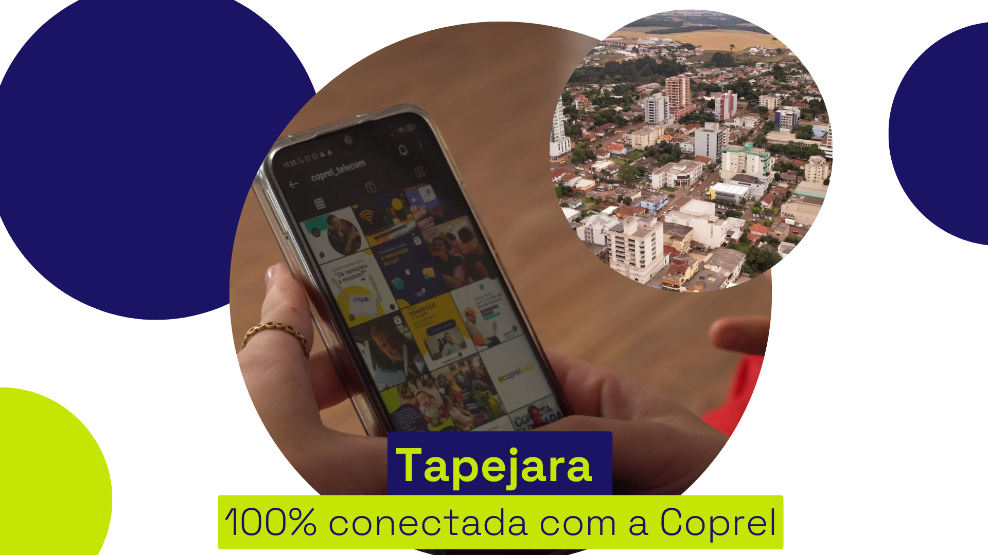 Conecta Tapejara: o município está 100% conectado com a internet da Coprel