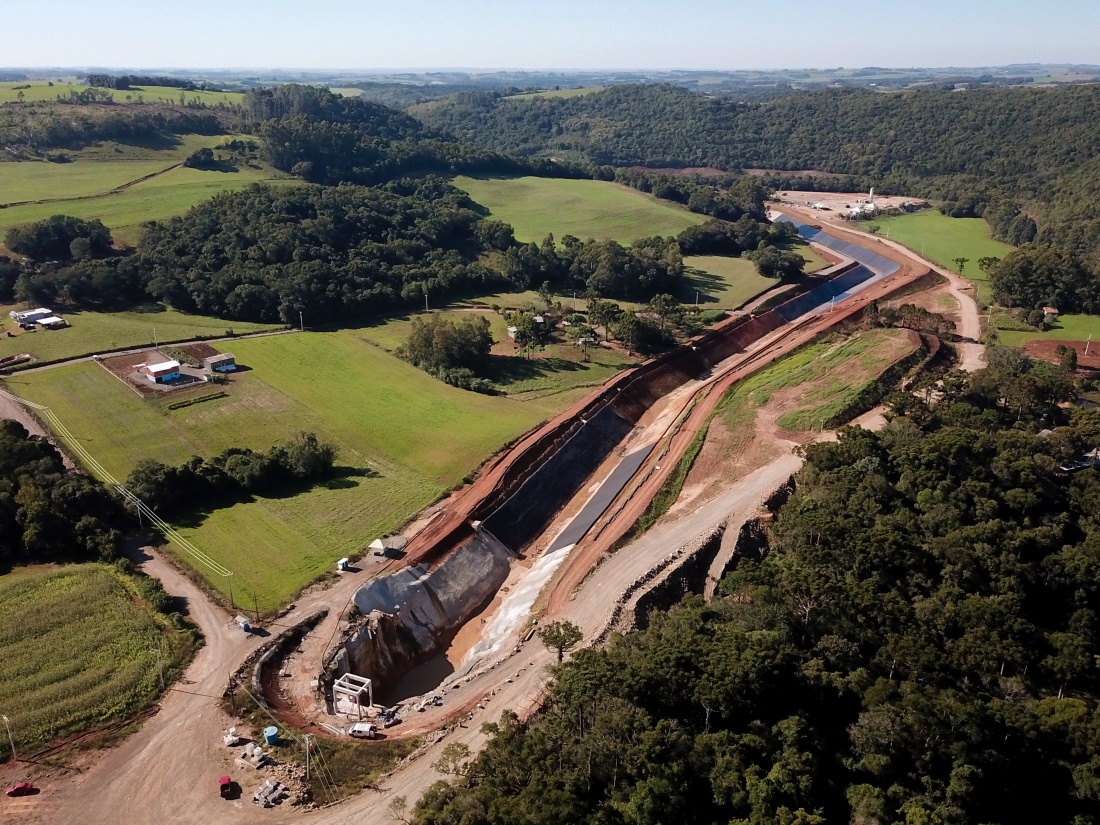 Obras da PCH Tio Hugo estão em fase final de construção