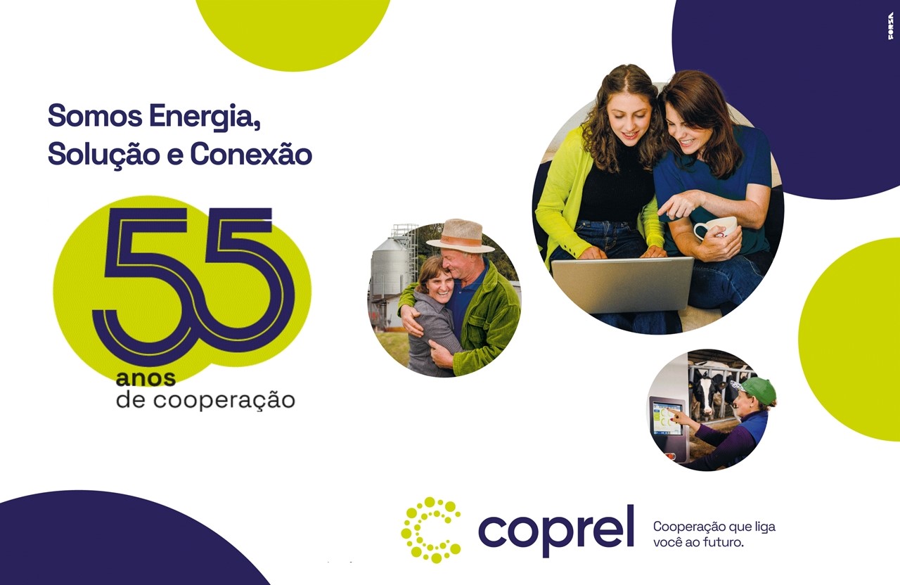 Coprel celebra 55 anos de trabalho cooperativo para o desenvolvimento regional