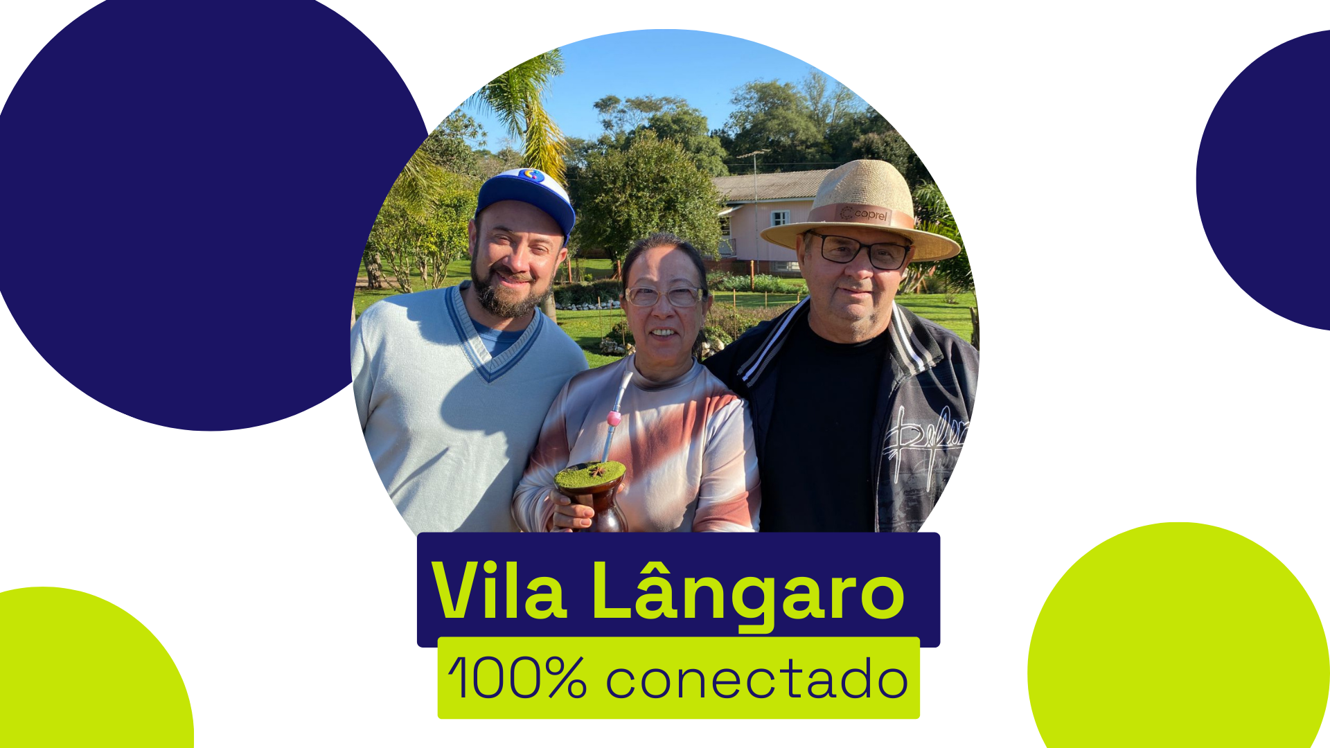 Vila Lângaro está 100% conectado com a Coprel