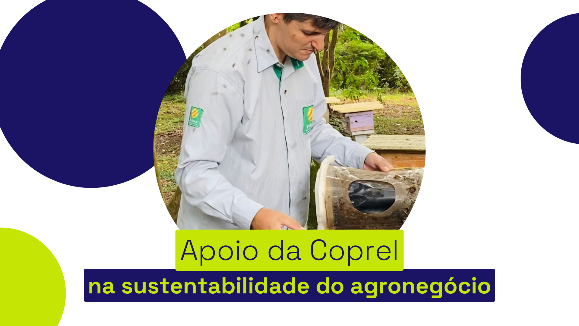 Coprel apoia projetos que garantem a sustentabilidade ao agronegócio