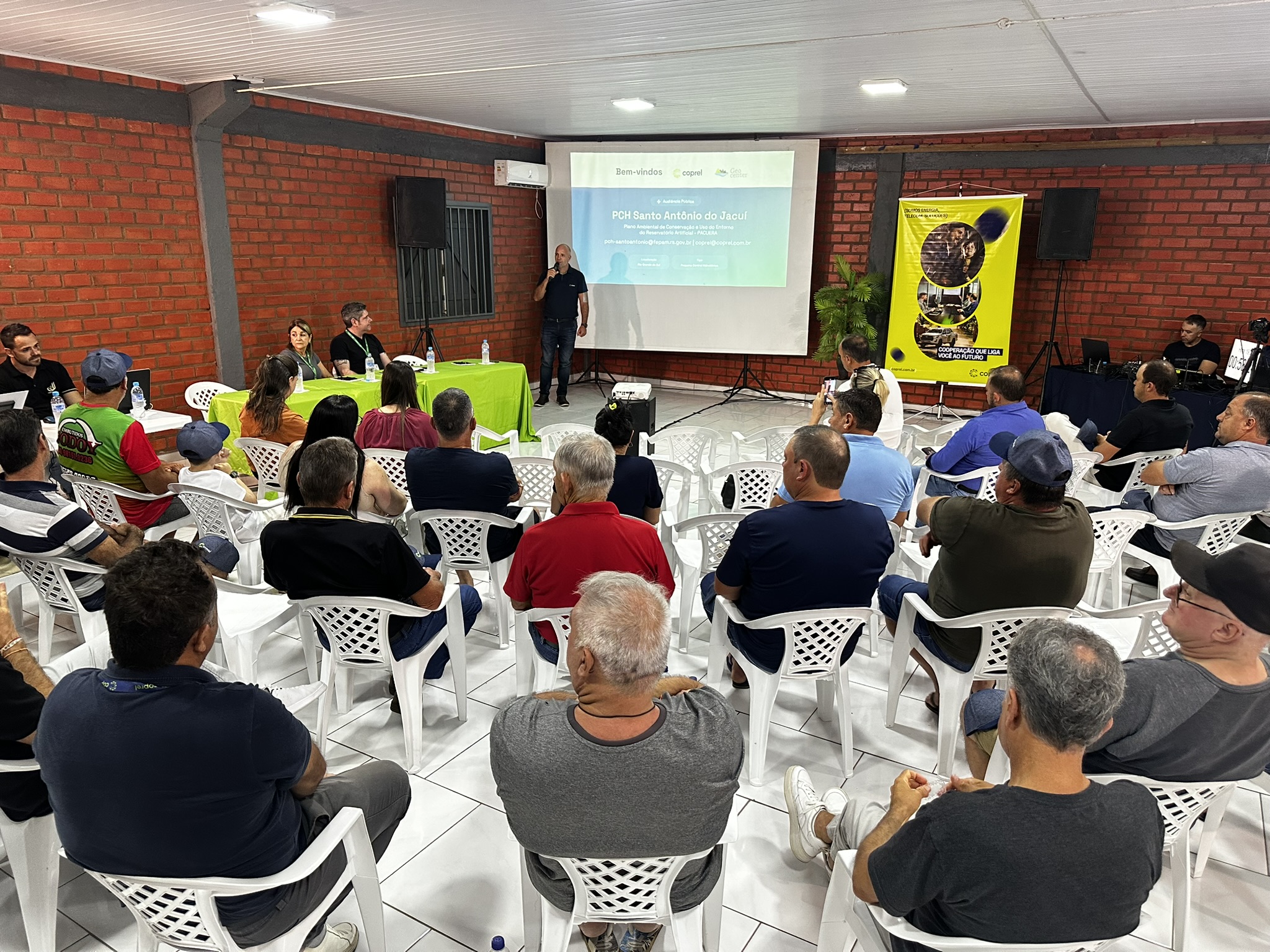 Coprel conclui audiência pública do PACUERA da PCH Santo Antônio do Jacuí