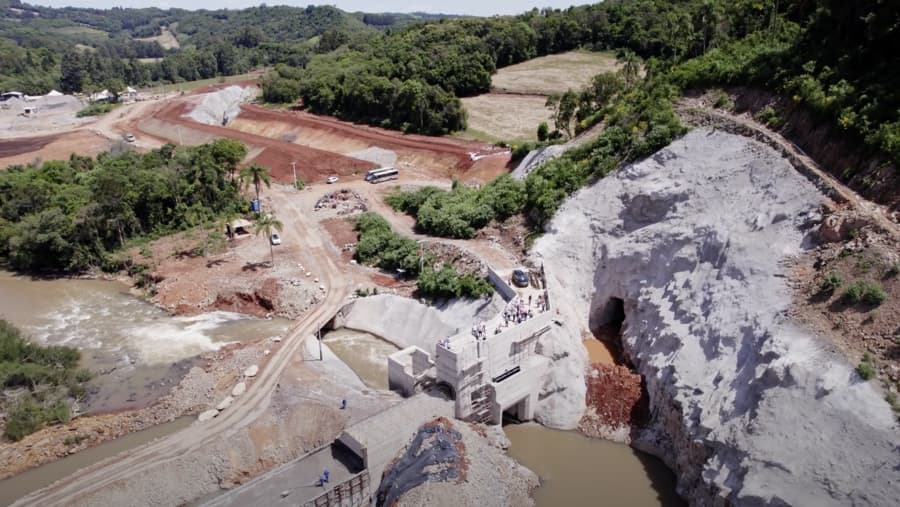 Conselheiros de administração e fiscal visitam CGH Mirim e obras da PCH Tio Hugo