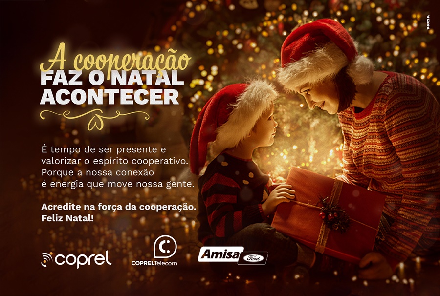 Coprel | Feliz Natal! Com energia, otimismo e esperança Coprel | Feliz Natal! Com energia, otimismo e esperança