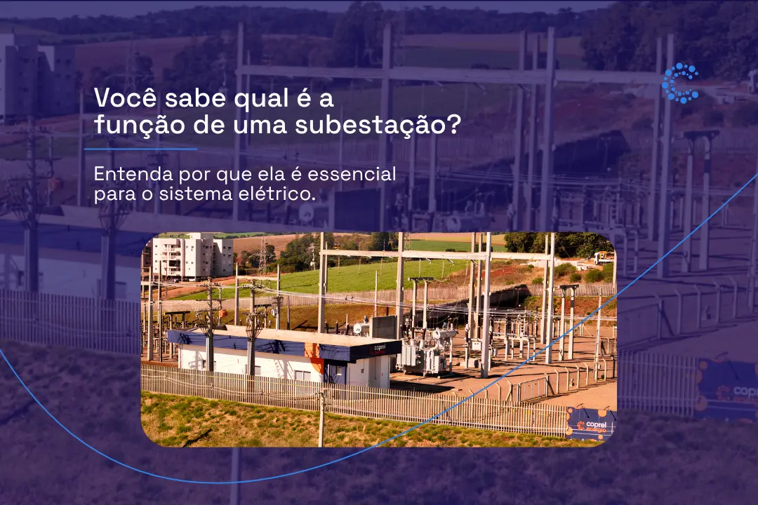 Qual é a função de uma subestação de energia?
