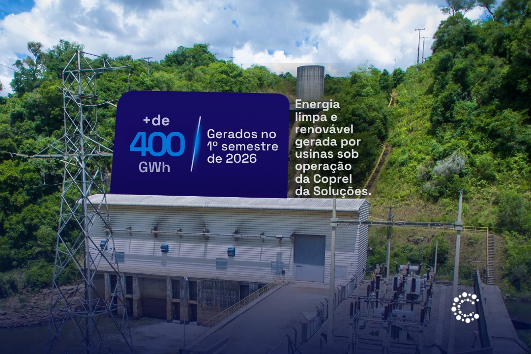 Coprel Soluções reforça sua atuação no setor elétrico com mais de 400 GWh gerados no primeiro semestre de 2026