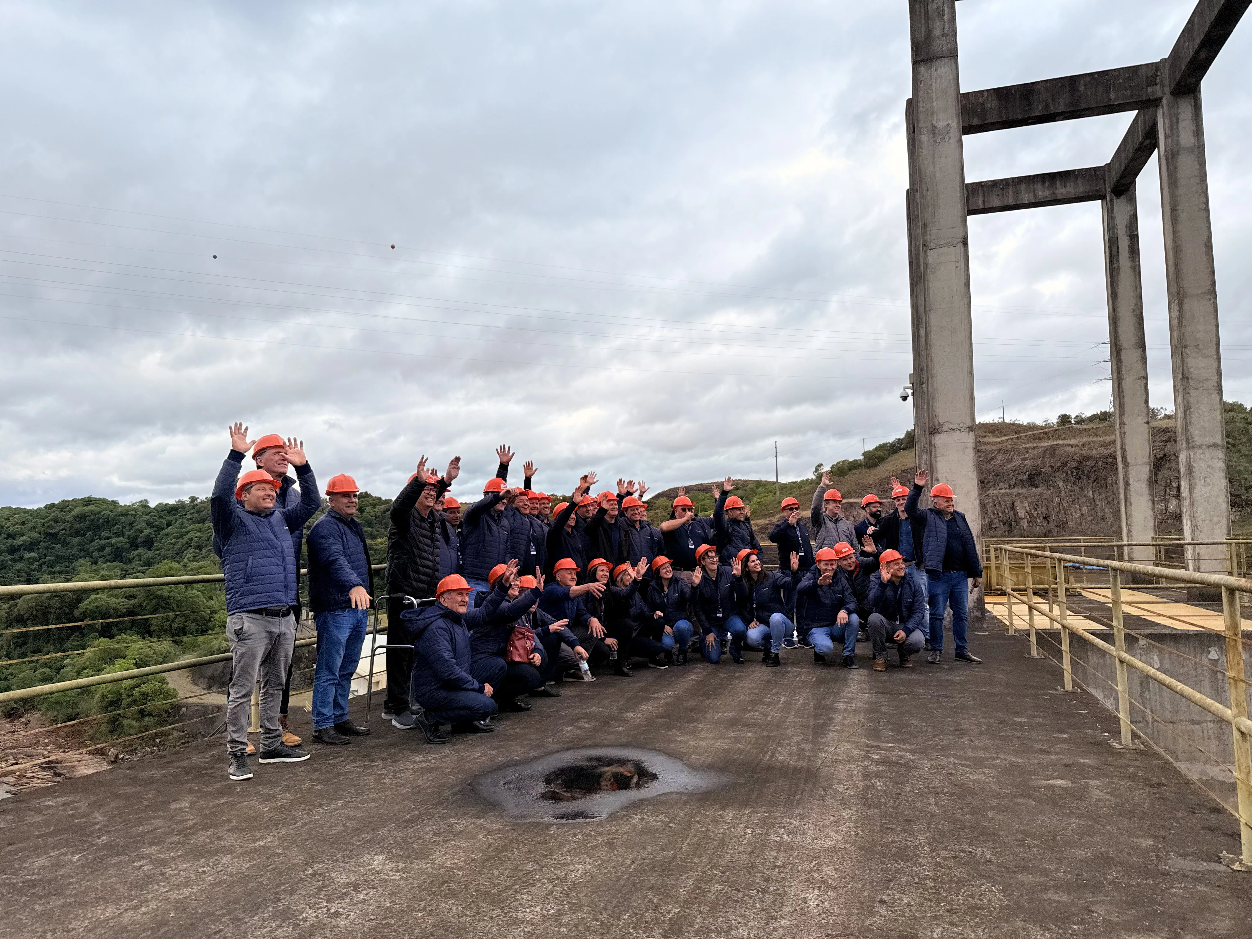 Em reunião mensal, conselhos de Administração e Fiscal da Coprel visitam as PCHs Dreher e Kotzian