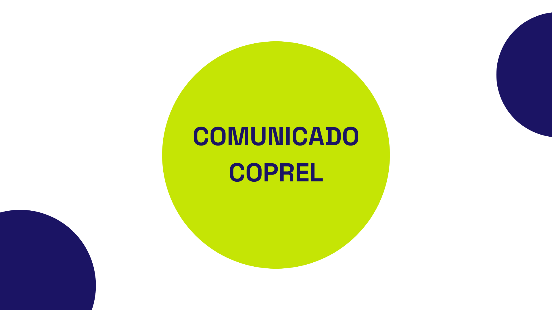 Comunicado Coprel